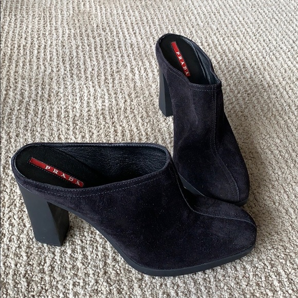 Never worn versatile Prada black booties. - Picture 1 of 7